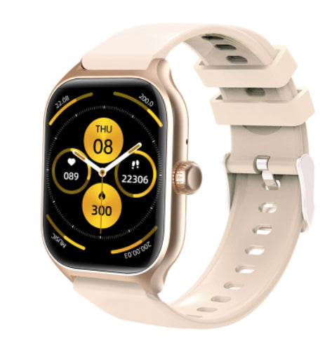 Reloj Inteligente Bluetooth con Pantalla Táctil Completa y Monitor de Ritmo Cardíaco