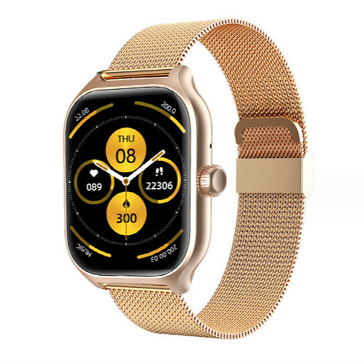 Reloj Inteligente Bluetooth con Pantalla Táctil Completa y Monitor de Ritmo Cardíaco